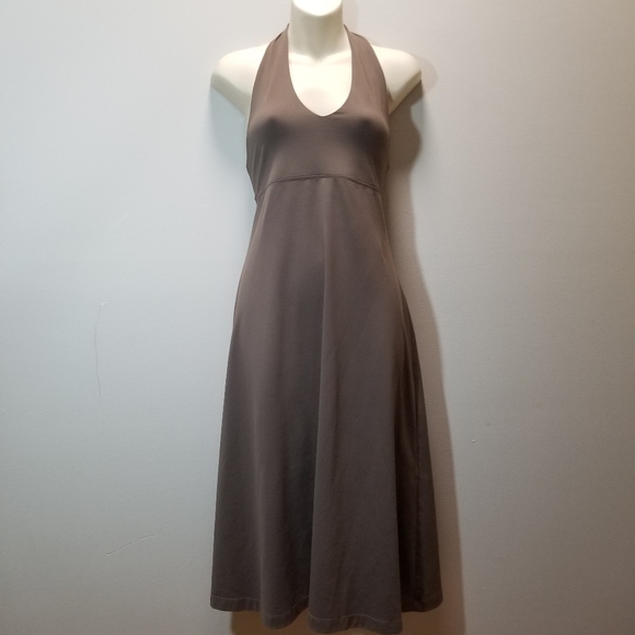 Patagonia Dresses & Skirts - Patagonia Med Brown Morning Glory Halter Sundress